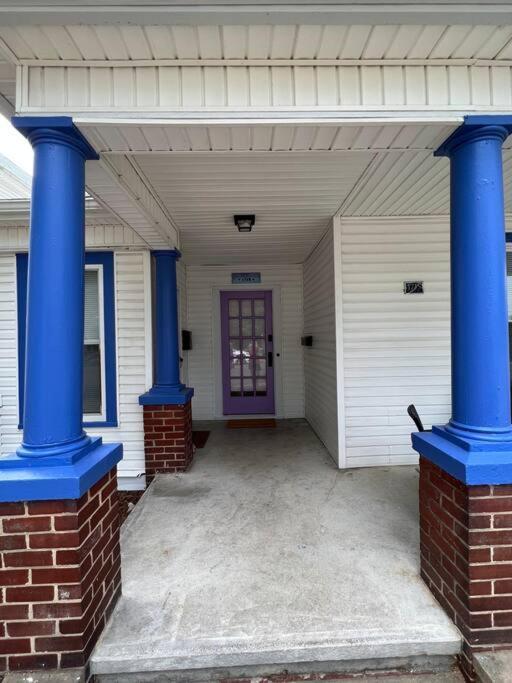 The Purple Door In The Heart Of Apartment